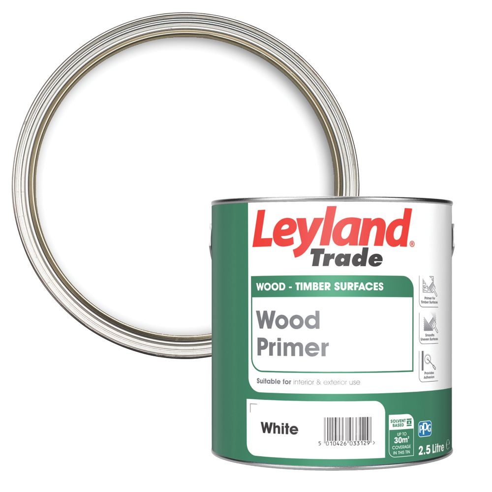 Leyland Trade Wood Primer Undercoat 2.5Ltr
