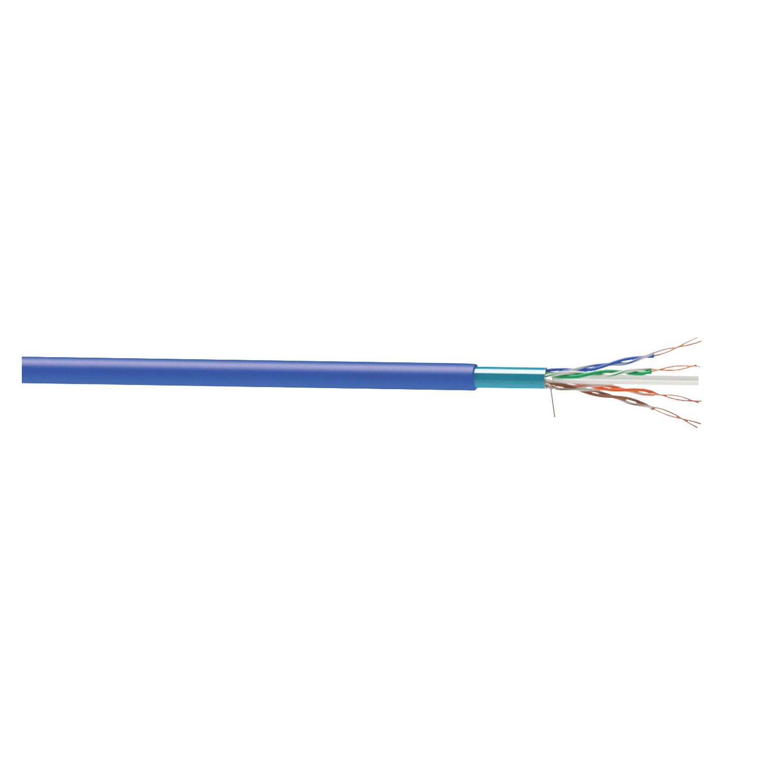 Time Cat 6 Grey 4-Pair 8-Core Unshielded Ethernet Cable 50m Drum (531JY)