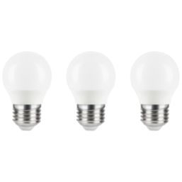 LAP  E27 Mini Globe LED Light Bulb 250lm 2.2W 3 Pack