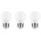 LAP  E27 Mini Globe LED Light Bulb  250lm 2.2W 3 Pack