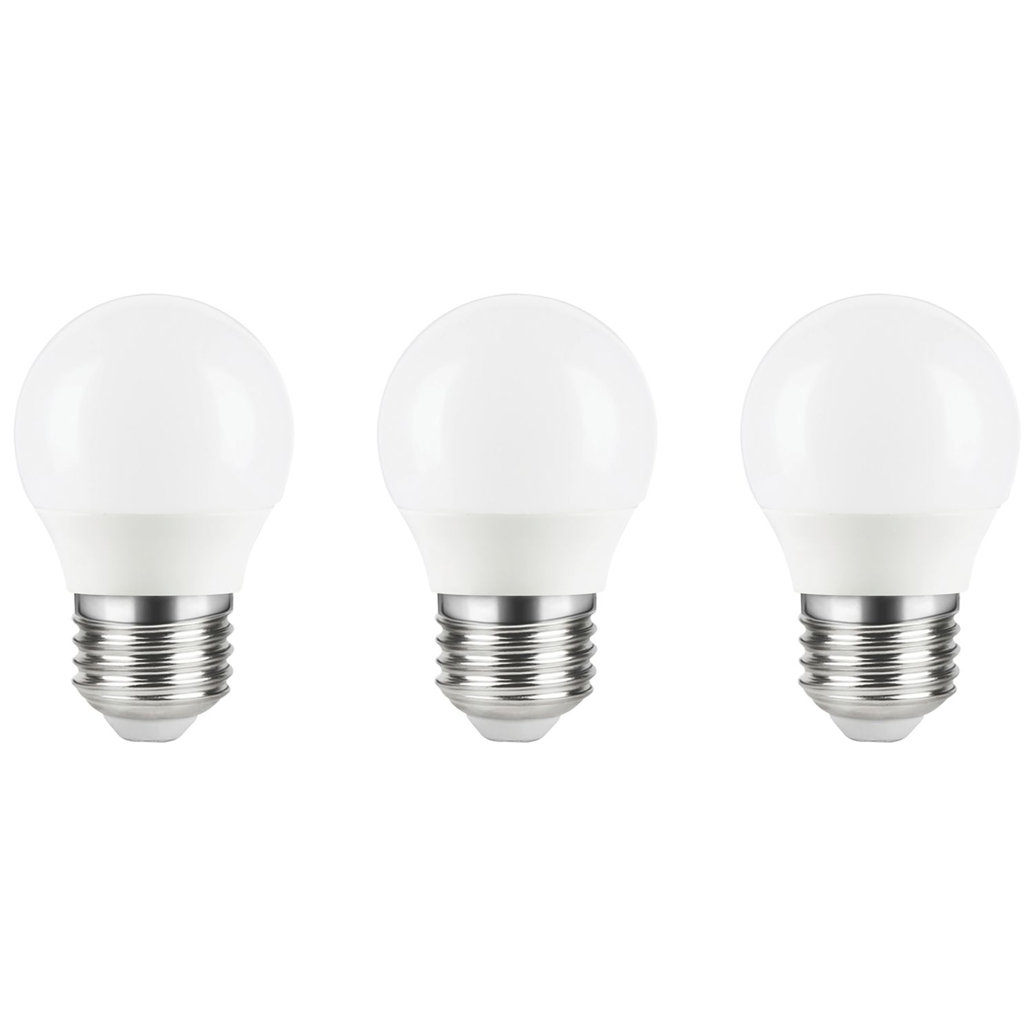 LAP E27 Mini Globe LED Light Bulb 250lm 2.2W 3 Pack (531PP)
