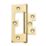 Smith & Locke Polished Brass  Flush Hinges 100mm x 59.5mm 2 Pack