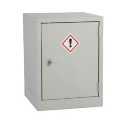 Barton  1-Shelf COSHH Cabinet  Grey 457mm x 457mm x 609mm