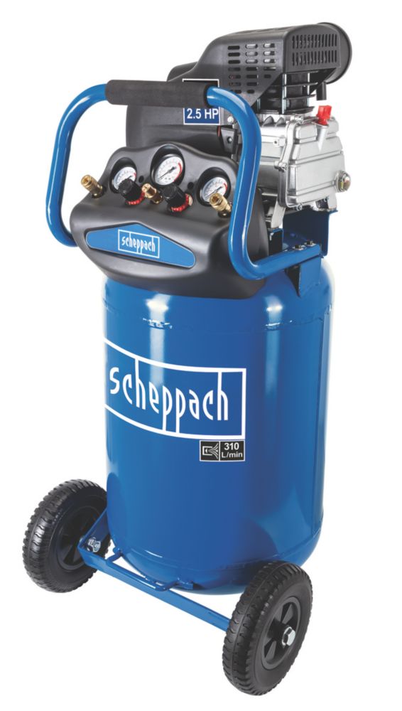 Scheppach HC80V 80Ltr Brushless Electric Vertical Air Compressor 230V Screwfix