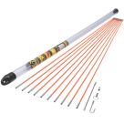 C.K Mighty Rod 5mm Flexible Cable Rod Set 10m 14 Pieces
