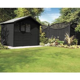 Ronseal Fence Life Plus Shed & Fence Treatment Tudor Black Oak  9Ltr