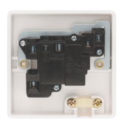 Crabtree Capital 13A Switched Washing Machine Fused Spur  White