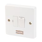 Crabtree Capital 13A Switched Washing Machine Fused Spur  White