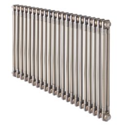 Acova 600mm x 1042mm 3400BTU Raw Metal Horizontal 2 Column Radiator