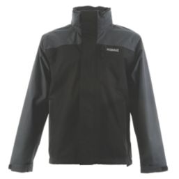 DEWALT Storm  Waterproof Jacket Black/Grey X Large 45-47" Chest