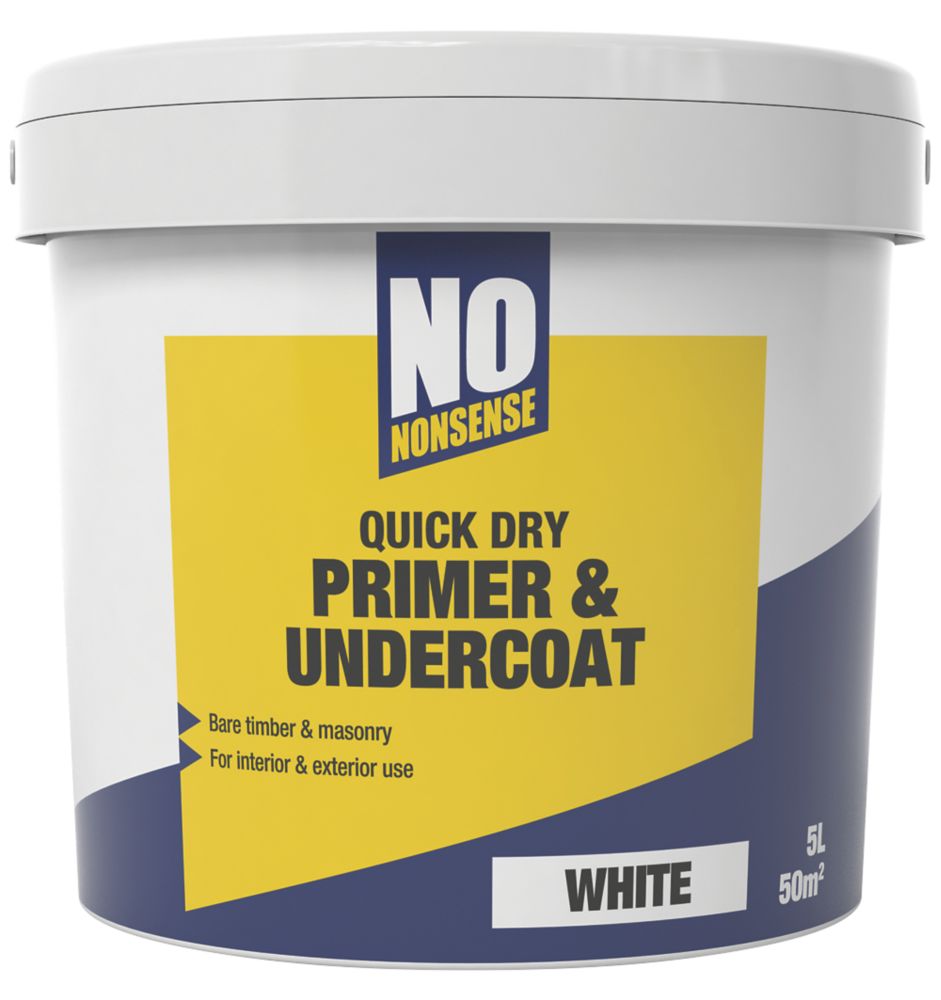 No Nonsense Primer & Undercoat 5Ltr Screwfix
