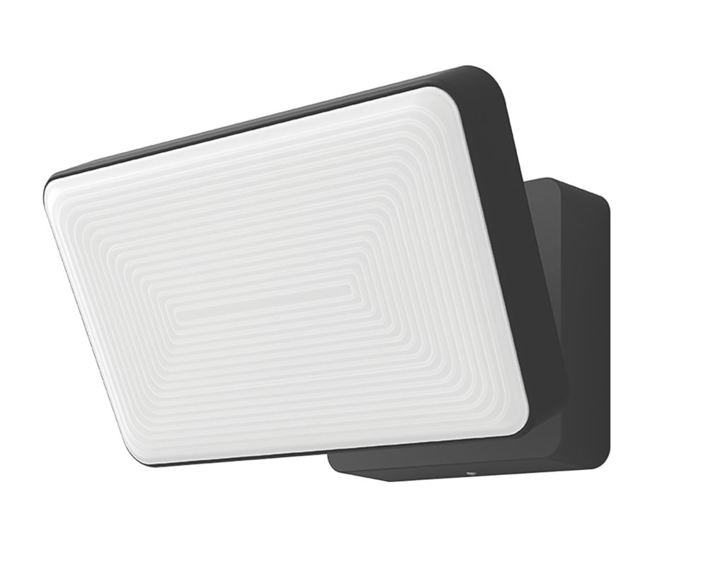 Philips Hue Welcome Outdoor LED Floodlight Black 20.5W 2600lm Screwfix
