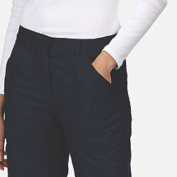 Regatta Action Womens Trousers Navy Size 10 27" L