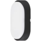 Luceco Eco Indoor & Outdoor Oval LED Decorative Bulkhead Black/White 10W 700lm