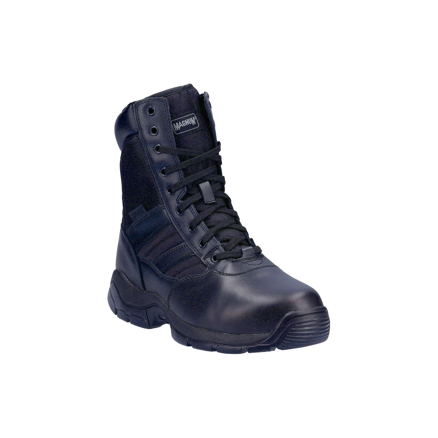 Magnum Panther 8.0 Size 10 Black Steel Toe Cap Safety Boots (532JV)