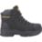 CAT Everett S3 WP Metal Free   Safety Boots Black Size 8