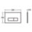 Armitage Shanks Oleas M2 Dual-Flush Mechanic Control Plate White