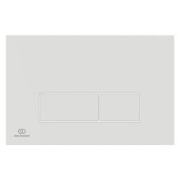 Armitage Shanks Oleas M2 Dual-Flush Mechanic Control Plate White