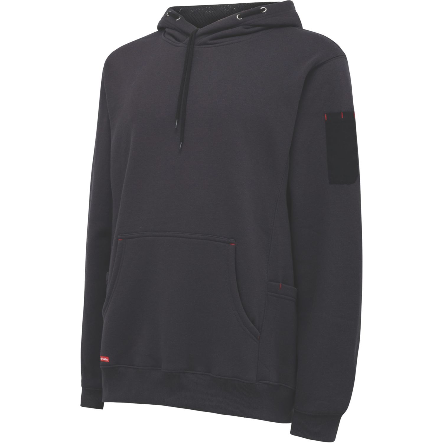 Hard Yakka Brushed Fleece Hoodie Grey Marl X Large 43" Chest (532RV)
