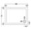 ETAL  Framed Rectangular Sliding Door Shower Enclosure & Tray  Chrome 990mm x 750mm x 1940mm
