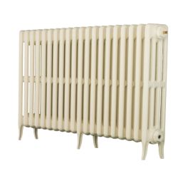 Arroll 660mm x 1234mm 5323BTU Cream Cast Iron 4 Column Radiator