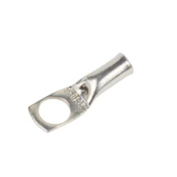 Non-Insulated Metallic 8mm Ring Copper Tube Lug 10 Pack