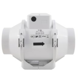 Xpelair XIMX150T 6" Axial Inline Extractor Fan with Timer 220-240V