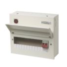 Wylex  13-Module 11-Way Part-Populated  Main Switch Consumer Unit