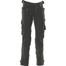 Mascot Advanced 17079 Work Trousers Black 44.5" W 32" L
