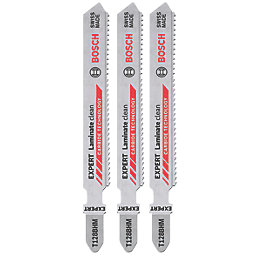 Bosch Expert T128BHM Multi-Material Jigsaw Blades 92mm 3 Pack