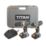 Titan TTI884COM/TTI885IPD 18V 2 x 2.0Ah Li-Ion TXP  Cordless Twin Pack