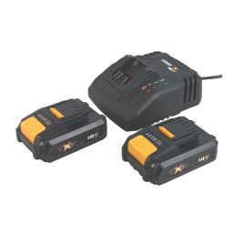 Titan TTI884COM/TTI885IPD 18V 2 x 2.0Ah Li-Ion TXP  Cordless Twin Pack