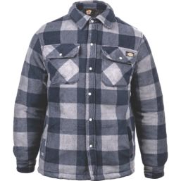 Dickies Portland Long Sleeve Shirt Blue Medium 39" Chest