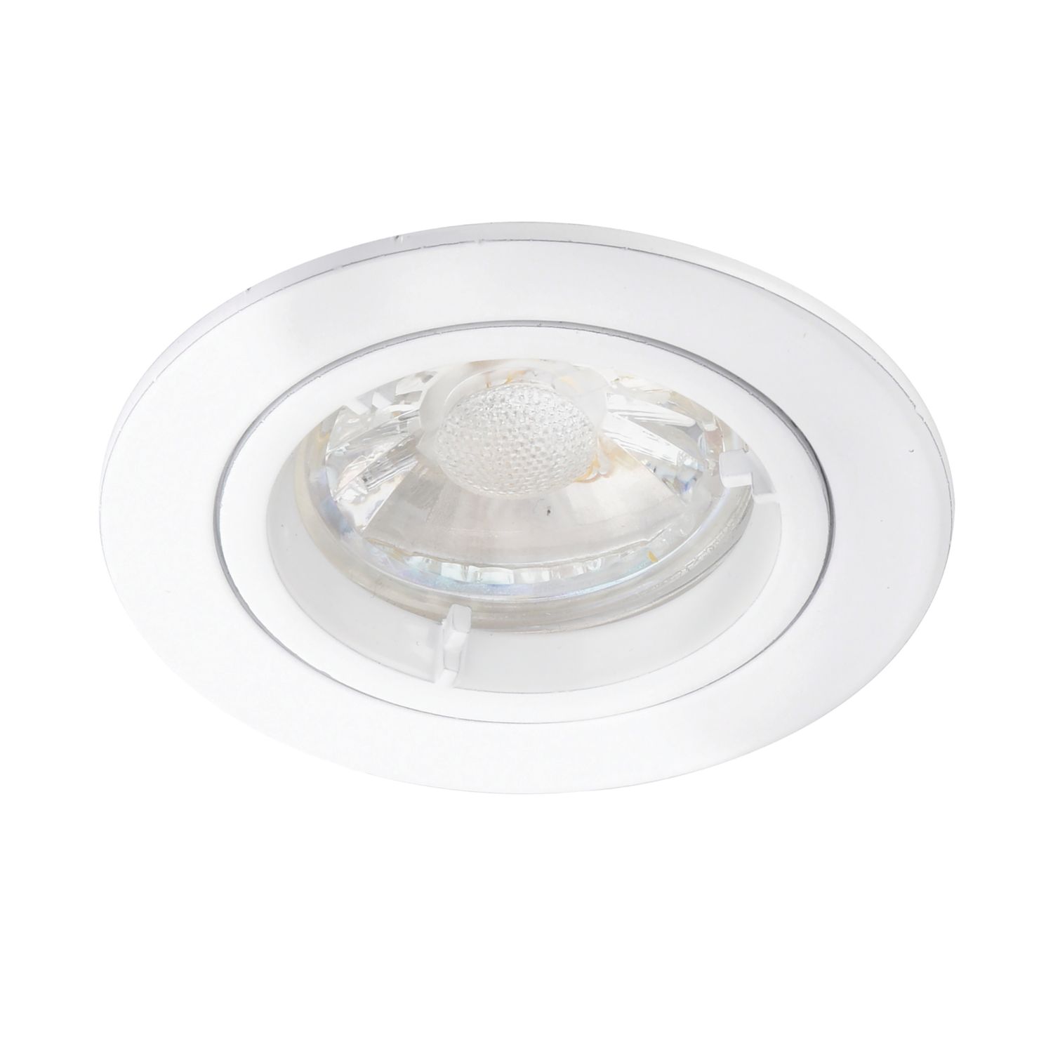 Saxby Cast Fixed Recessed Downlight Matt White (533VX)