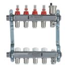 JG Speedfit 4 Port Manifold Set Chrome