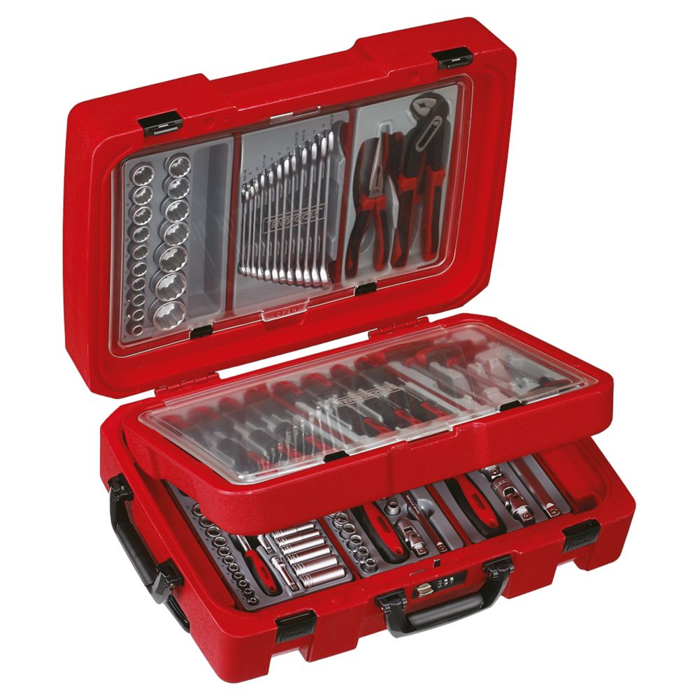 Teng Tools Portable Service Tool Set 193 Pieces Screwfix