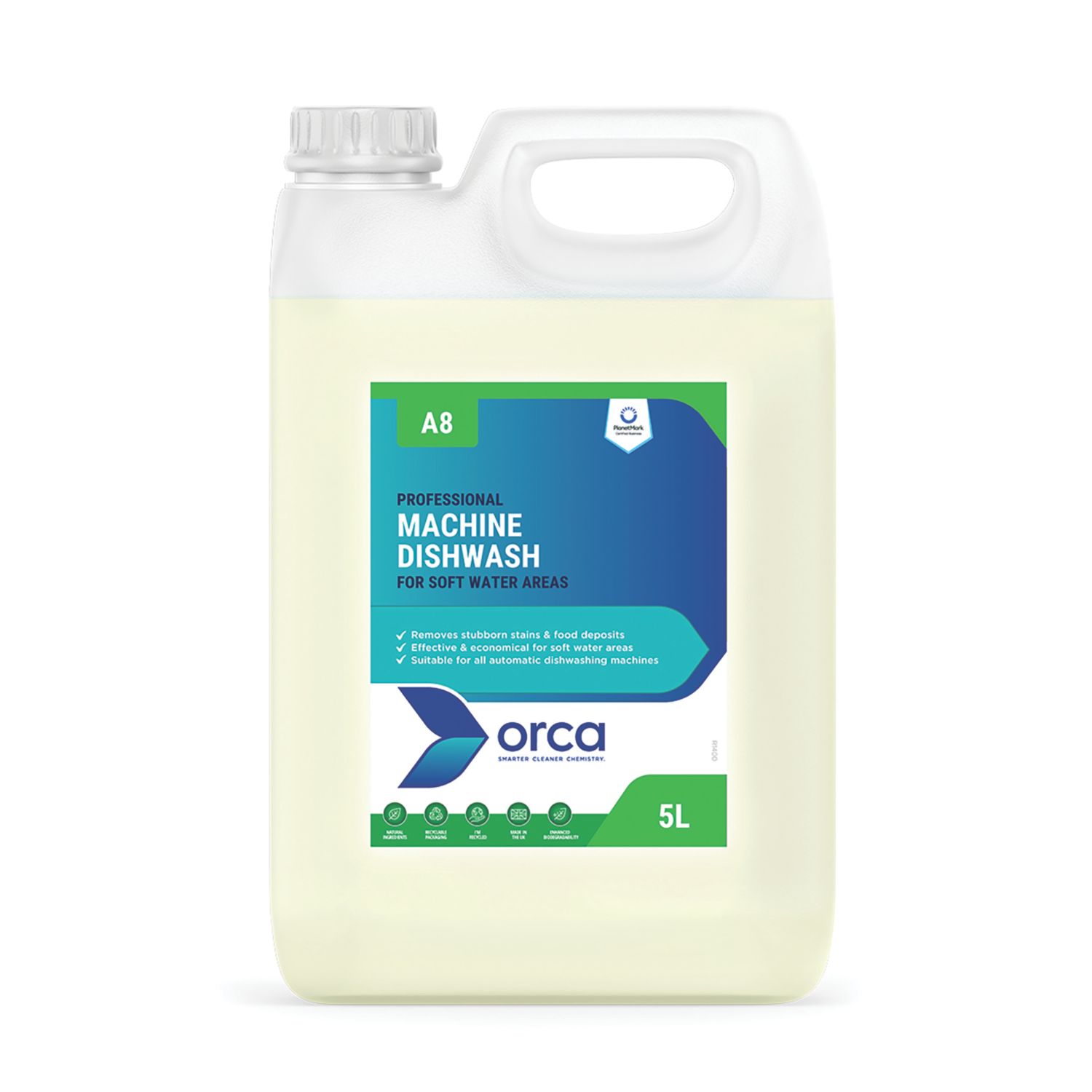 Orca A8 Dishwasher Detergent 5Ltr (534CH)