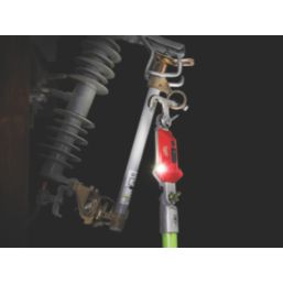 Milwaukee L4HSL-301 Rechargeable LED Inspection Light Red 350lm