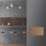 Varilight  2-Gang Blanking Plate Brushed Bronze