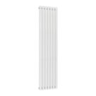 Reina Elips Single 1800mm x 420mm 2946BTU White Vertical Designer Radiator