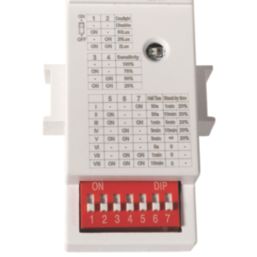 Robus Golf Express Indoor White PIR & Photocell Corridor Sensor 360°