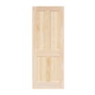 Unfinished Pine Wooden 4-Panel Internal Victorian-Style Door 1981mm x 838mm