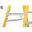 Lyte  Fibreglass 7-Treads Swingback Stepladder 1.435m