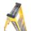 Lyte Fibreglass 1.79m 7 Step Swingback A Frame Step Ladder
