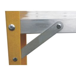 Lyte Fibreglass 1.79m 7 Step Swingback A Frame Step Ladder