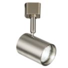 Knightsbridge  1-Circuit Light Fitting for Track Lighting Brushed Chrome