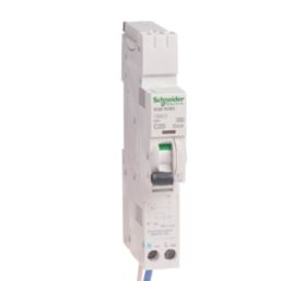 Schneider Electric iKQ 20A 30mA Type A SP & N C Curve  RCBOs