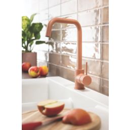 Streame by Abode Vigour Quad Single Lever Mixer Terracotta