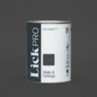 LickPro  5Ltr Black 02 Eggshell Emulsion  Paint