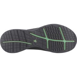 Amblers 609 Size 8 Womens Black Slip-On  Steel Toe Cap Safety Trainers